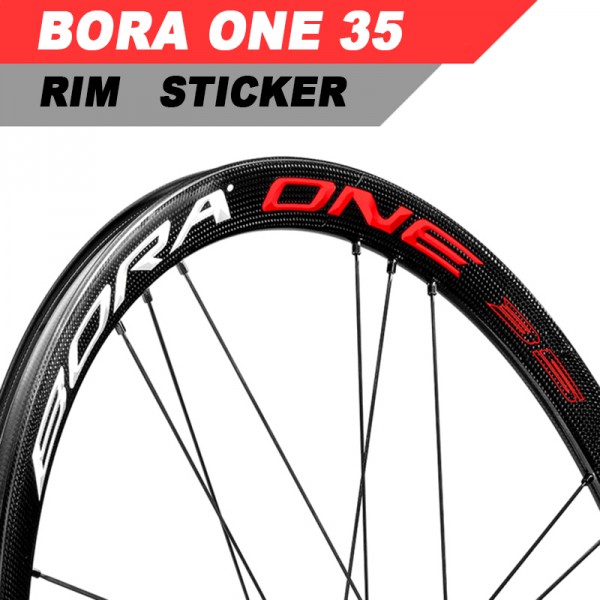 Road Bicycle Wheels Rim Decal Stickers for Campagnolo BORA ONE 35